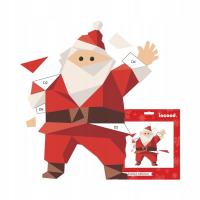 Opakowanie Zestaw kreatywny Wyklejanka świąteczna Mikołaj