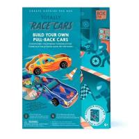 Opakowanie Zestaw kreatywny Wyścigówki pull back 2 sztuki