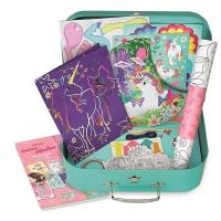 Opakowanie Zestaw kreatywny XL Walizka jednorożce