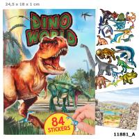 Zestaw kreatywny z naklejkami Dino World 11881A. Wydawca: DEPESCHE. SmakLiter.pl Opakowanie Zestaw kreatywny z naklejkami Dino World 11881A