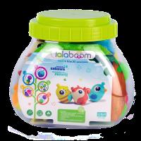 Opakowanie Zestaw kulko-klocków zwierzątka leśne 21 elementów 21 elementów Lalaboom 61676