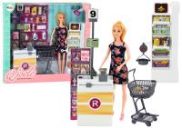 Zestaw Lalka w supermarkecie + akcesoria. Wydawca: Leantoys. SmakLiter.pl Opakowanie Zestaw Lalka w supermarkecie + akcesoria