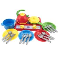 Zestaw maczyń kuchennych z kuchenką. Wydawca: Technok. SmakLiter.pl Opakowanie Zestaw maczyń kuchennych z kuchenką