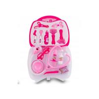 Opakowanie Zestaw małego lekarza w walizce różowy 14el