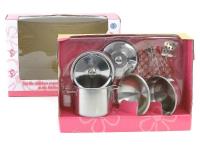 Opakowanie Zestaw metalowych garnków