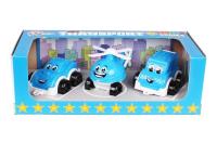 Zestaw mini pojazdów. Wydawca: Technok. SmakLiter.pl Opakowanie Zestaw mini pojazdów