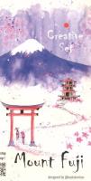 Zestaw Mount Fuji wydanie japońskie. Wydawca: Tombow. SmakLiter.pl Opakowanie Zestaw Mount Fuji wydanie japońskie