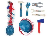 Opakowanie Zestaw narzędzi z pasem i kaskiem