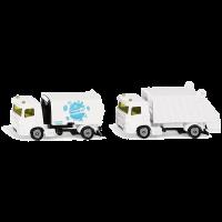 Opakowanie Zestaw oczyszczarka i śmieciarka Siku S1687