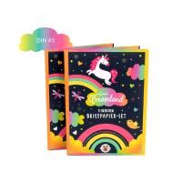 Opakowanie Zestaw papeterii Dreamland z arkuszem naklejek 21 szt.