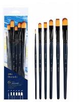 Zestaw pędzli Finenolo twardy nylon 6szt DELI. Wydawca: DELI. SmakLiter.pl Opakowanie Zestaw pędzli Finenolo twardy nylon 6szt DELI