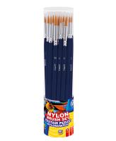 Zestaw pędzli nylonowych 40szt ASTRA. Wydawca: ASTRA papiernicze. SmakLiter.pl Opakowanie Zestaw pędzli nylonowych 40szt ASTRA