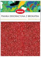 Opakowanie Zestaw pianka dekoracyjna brokat A4 5 kolorów