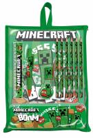 Zestaw piśmienniczy Minecraft 12 elementów MC00040. Wydawca: Kids Euroswan. SmakLiter.pl Opakowanie Zestaw piśmienniczy Minecraft 12 elementów MC00040