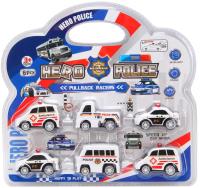 Opakowanie Zestaw pojazdów uprzywilejowanych pull back 6szt