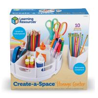 Opakowanie Zestaw pojemników, Duży Organizer, Biały, Create-a