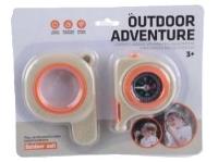 Zestaw przyrodnika: kompas + lupa. Wydawca: Czapska. SmakLiter.pl Opakowanie Zestaw przyrodnika: kompas + lupa