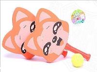 Zestaw rakietek piankowych z piłeczką. Wydawca: ADAR. SmakLiter.pl Opakowanie Zestaw rakietek piankowych z piłeczką