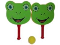 Zestaw rakietek piankowych z piłeczką. Wydawca: ADAR. SmakLiter.pl Opakowanie Zestaw rakietek piankowych z piłeczką