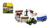 Opakowanie Zestaw rolniczy traktor ze światłem i dźwiękiem