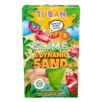 Zestaw Slime&Dynamic Sand XL TUBAN. Wydawca: Tuban. SmakLiter.pl Opakowanie Zestaw Slime&Dynamic Sand XL TUBAN