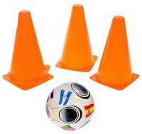 Opakowanie Zestaw sportowy z piłką i pachołkami