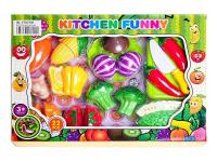 Opakowanie Zestaw sztucznych owoców i warzyw na rzep