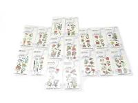 Opakowanie Zestaw tatuaży fluo; 20x10cm MIX