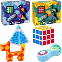 Opakowanie Zestaw układanek logicznych kostka 4szt