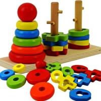 Opakowanie Zestaw układanek piramidy