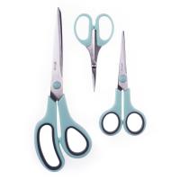 Zestaw uniwersalnych nożyczek soft grip 3szt. Wydawca: Dalprint. SmakLiter.pl Opakowanie Zestaw uniwersalnych nożyczek soft grip 3szt