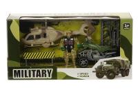 Opakowanie Zestaw wojskowy samolot auto figurka