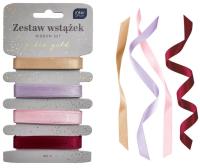 Opakowanie Zestaw wstążek 4x2m Satin Gold