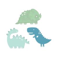 Zestaw wykrojników - Dinozaury 3szt. Wydawca: Dalprint. SmakLiter.pl Opakowanie Zestaw wykrojników - Dinozaury 3szt
