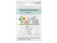 Opakowanie Zestaw wykrojników sielska Wielkanoc 2 szt.