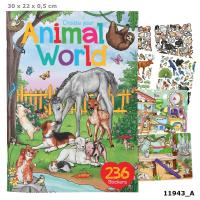 Opakowanie Zestaw z naklejkami Animal World 11943A