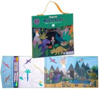 Opakowanie Zestaw zabaw 4w1 dinozaury