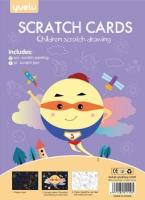 Opakowanie Zestaw zdrapek kolorowanek 2w1 Planety