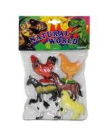 Opakowanie Zestaw zwierząt gospodarskich 6szt