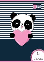 Opakowanie Zeszyt A4 32k 3-linia kolorowa ST.RIGHT mix dziewczęcy 1szt.