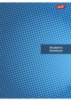 Opakowanie Zeszyt A4 60K krata STUDENT'S NOTEBOOK PAKIET 10 SZTUK