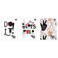 Opakowanie Zeszyt A4/80K linia Girls Rule (5szt)