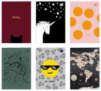 Opakowanie Zeszyt A4 w kratkę 32 kolory 10 sztuk mix