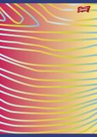 Opakowanie Zeszyt A4 w kratkę 80 kartek Rainbow 5 sztuk mix