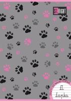 Zeszyt A4 w linie podwójną dwukolorową 32 kartki 15 sztuk. Wydawca: St. Majewski. SmakLiter.pl Opakowanie Zeszyt A4 w linie podwójną dwukolorową 32 kartki 15 sztuk