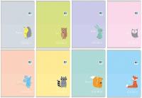 Zeszyt A5/16# Black&Blue kids pastel. Wydawca: Noster. SmakLiter.pl Opakowanie Zeszyt A5/16# Black&Blue kids pastel