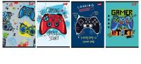 Opakowanie Zeszyt A5/16K linia Gamepad (15szt)