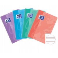 Opakowanie Zeszyt A5/16K linia Touch Pastel (10szt) OXFORD