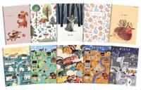 Zeszyt A5/32K gładki Megamix (10szt) TOP2000. Wydawca: Top 2000. SmakLiter.pl Opakowanie Zeszyt A5/32K gładki Megamix (10szt) TOP2000