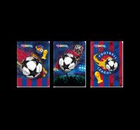 Opakowanie Zeszyt A5 32k kratka football pakiet 6 szt.